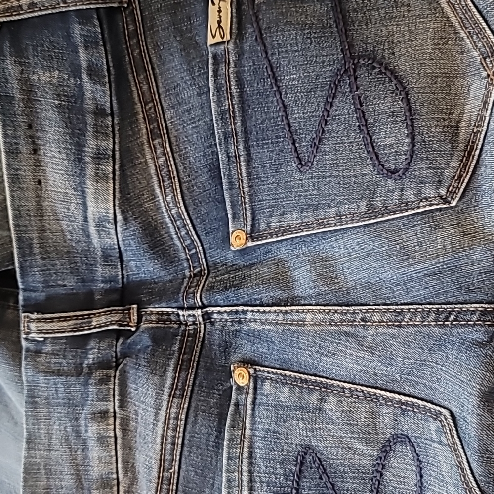 Seven 7 skinny tummyless 👖 jeans - Picture 8 of 10
